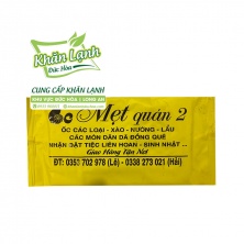 Khăn Lạnh Quán Ăn Ốc Mẹt 2