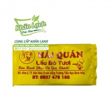 Khăn lạnh Quán Lẩu Hải Quán